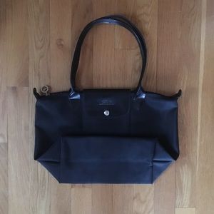 Black Longchamp Tote